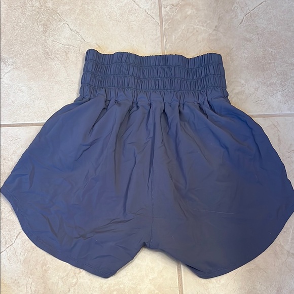 Nike Women's Dusty Blue Athletic Shorts - Picture 3 of 3